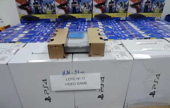 leilão de vídeo game