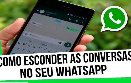 esconda conversa whats