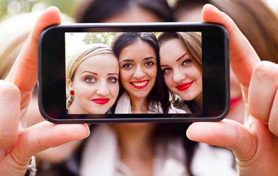 embelezamento em fotos e vídeos