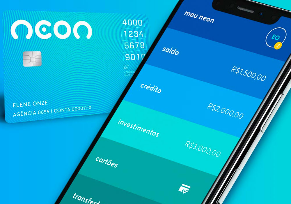 cartão de crédito banco neon