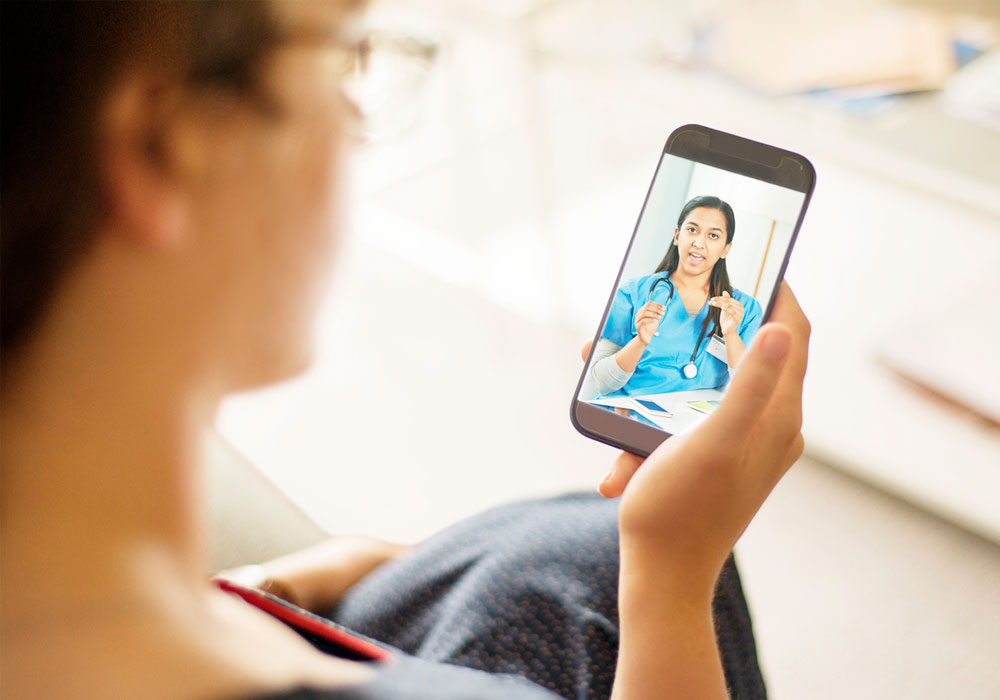 consulta médica pelo celular