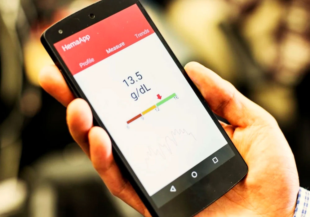 medir saturação pelo celular