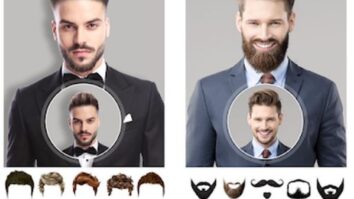 Simular corte de cabelo pelo celular em homens