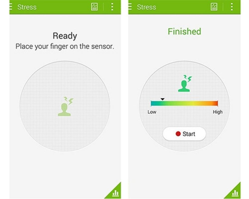 Aplicativo para medir estresse