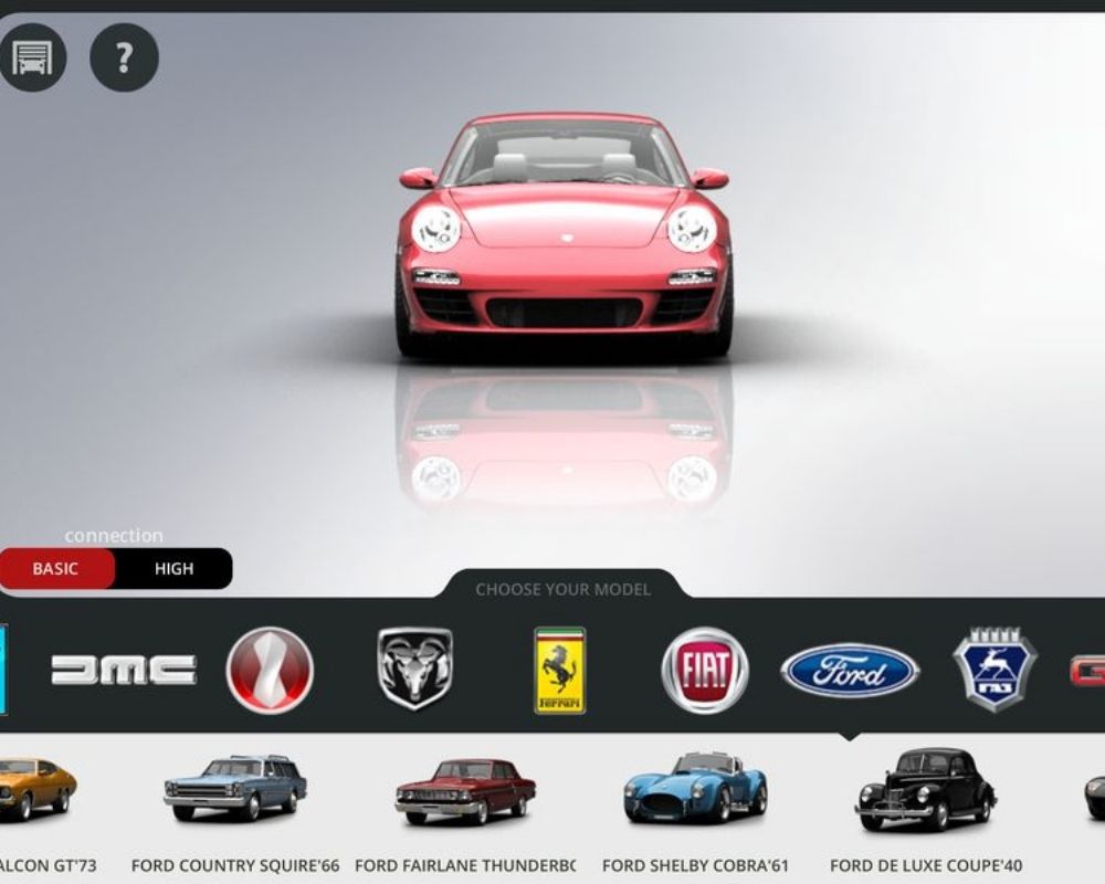 Aplicativo para tunar carro