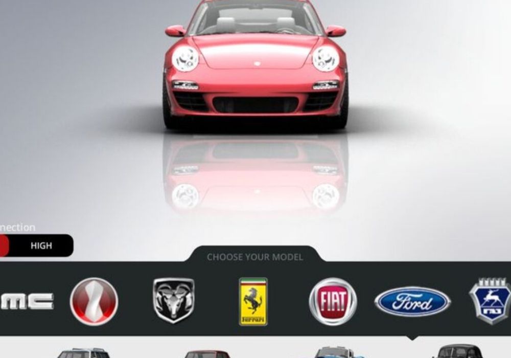 aplicativo para miudar aparência do carro