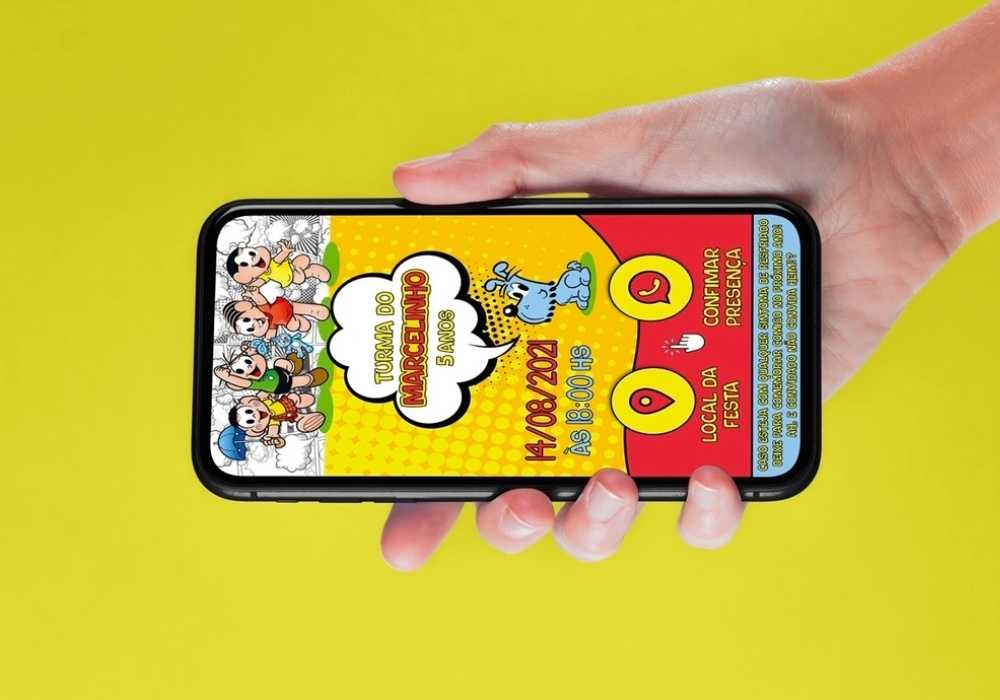convite digital para celular