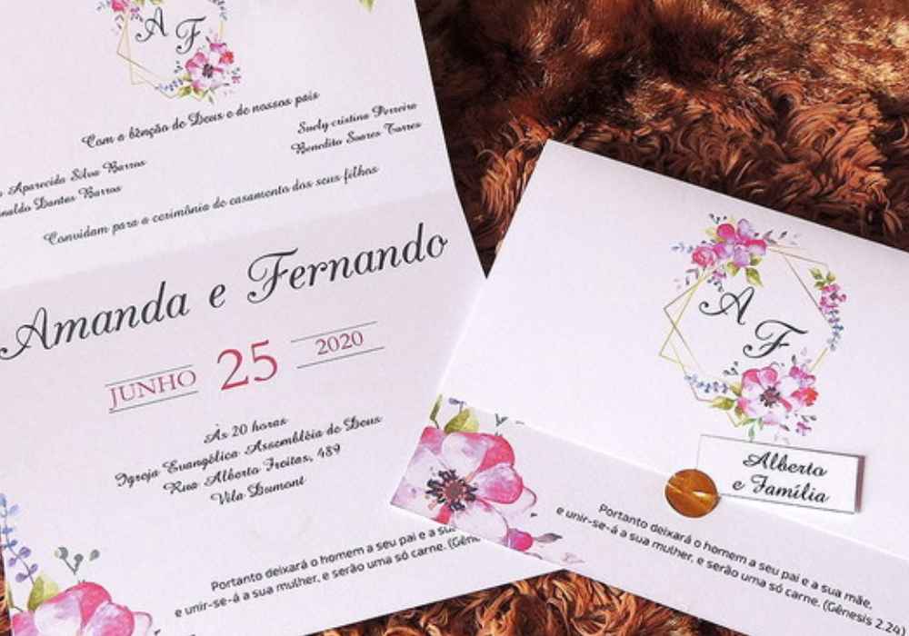 criar convite para celular